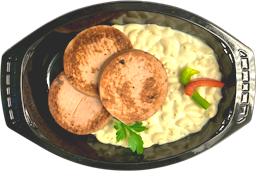 Stuvade makaroner med falukorv